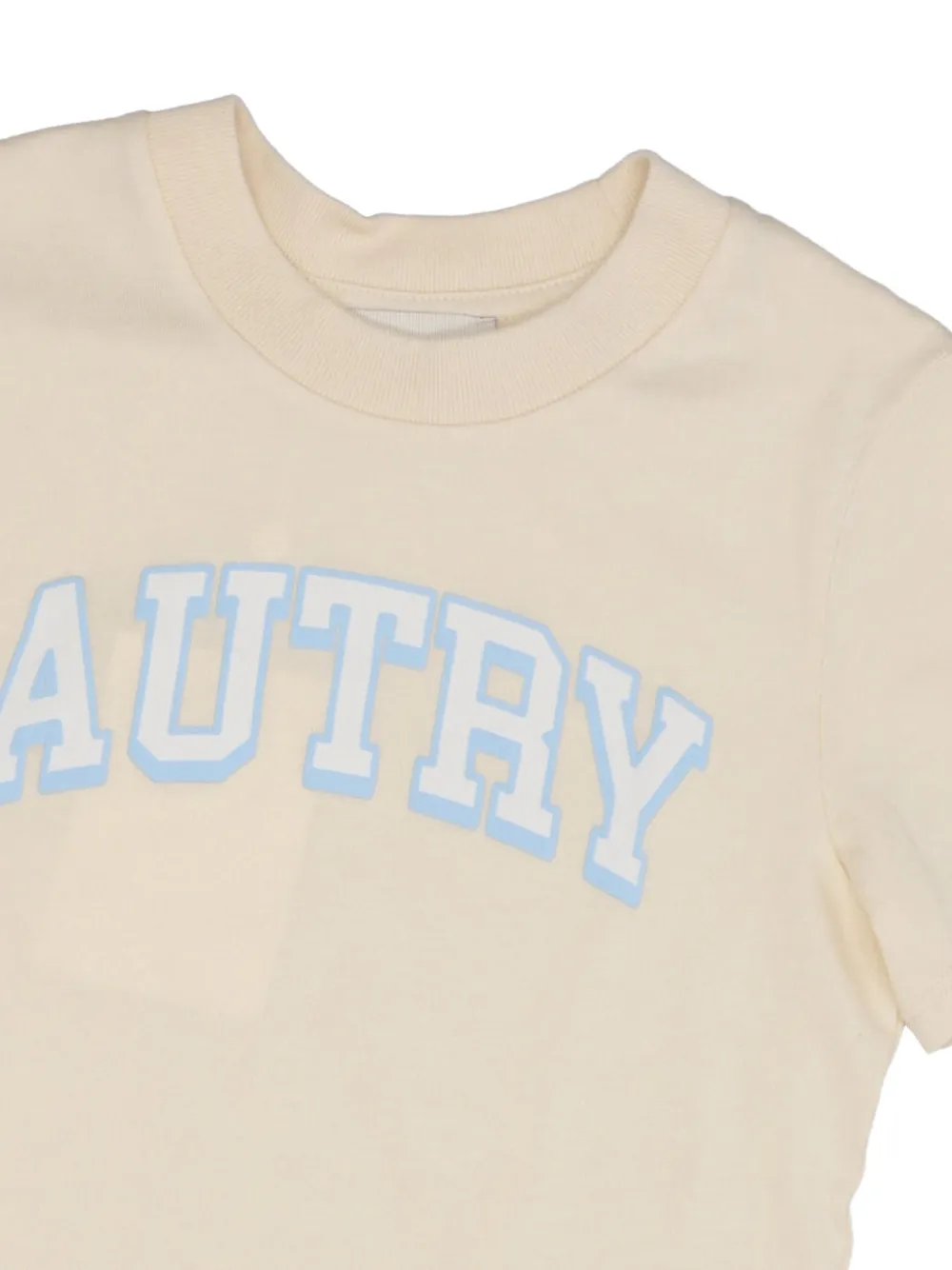 Autry Kids T-shirt met logoprint Beige