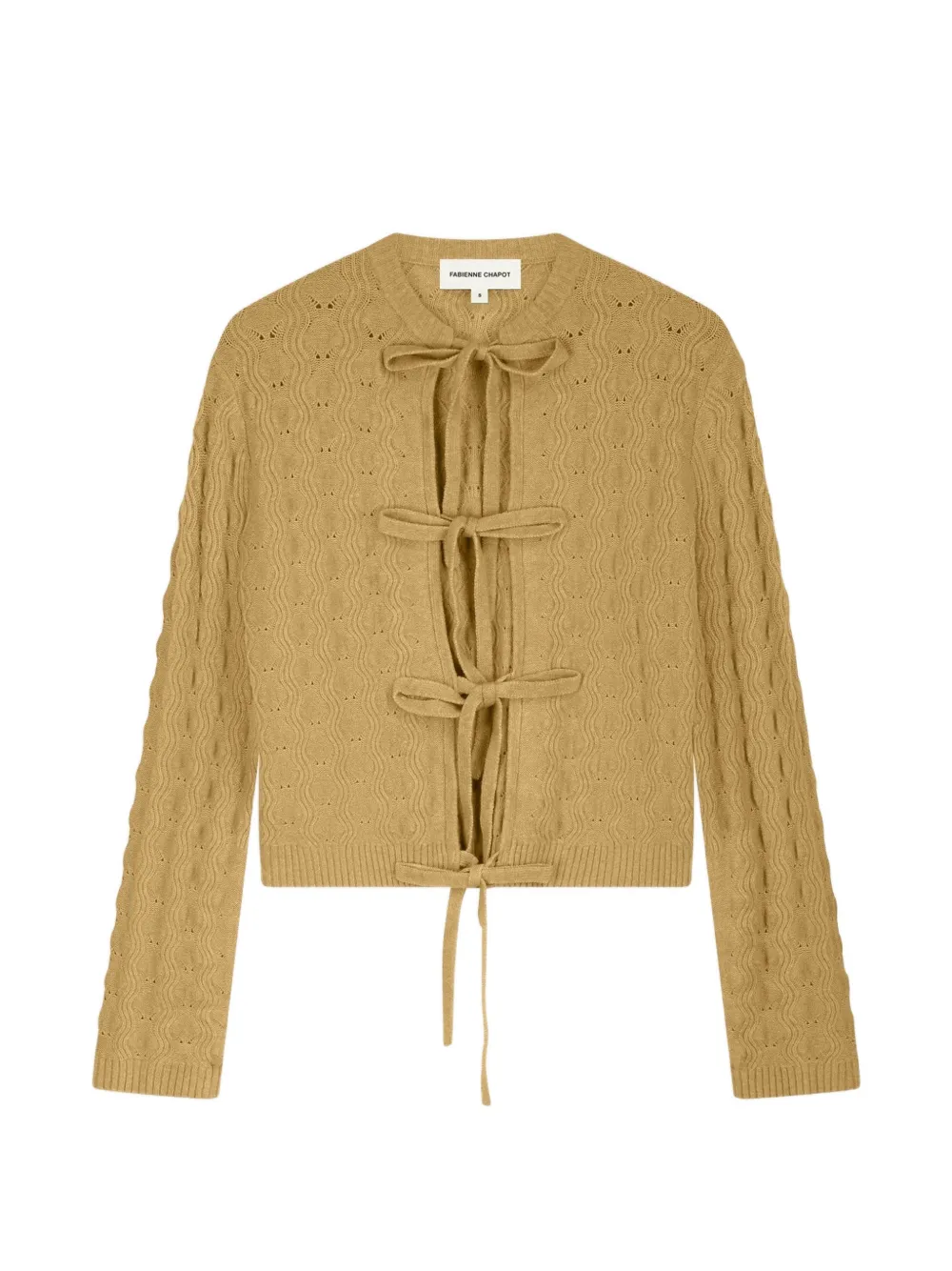 Fabienne Chapot Chelsea bow-fastening cardigan
