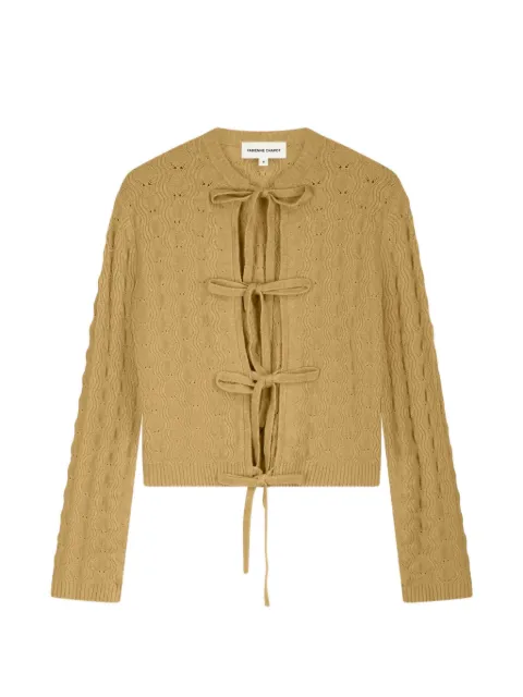 Fabienne Chapot Chelsea bow-fastening cardigan