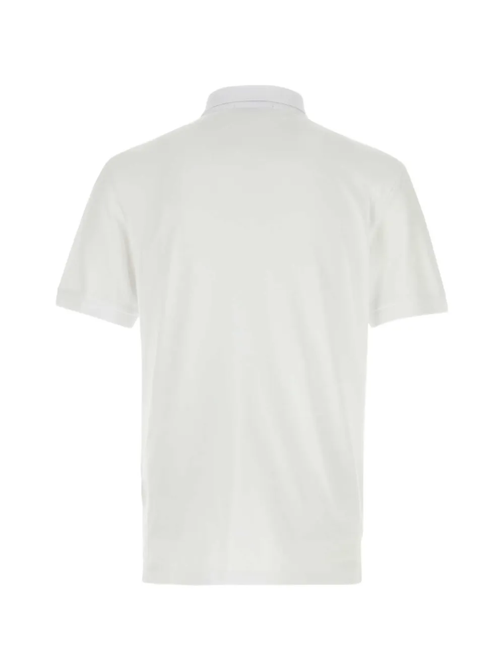 Stone Island Poloshirt met logopatch Beige