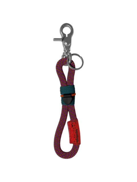 Topologie woven lattice-pattern key holder