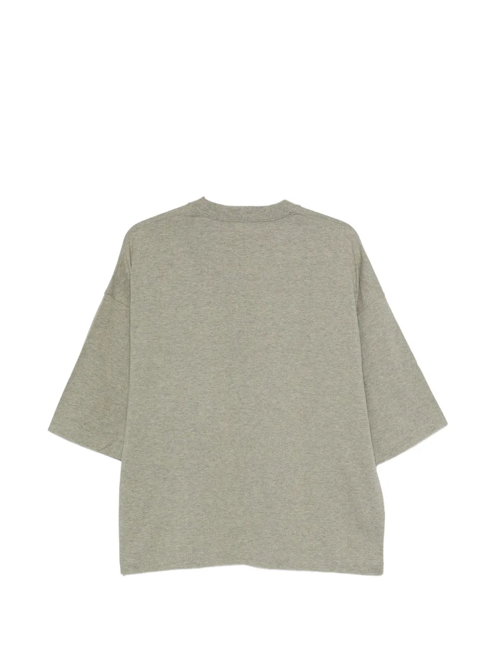FEAR OF GOD ESSENTIALS T-shirt met logopatch Groen