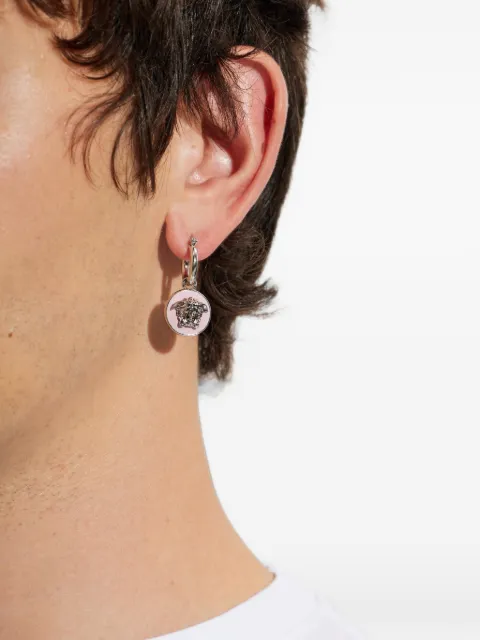 Versace Medusa head drop earrings