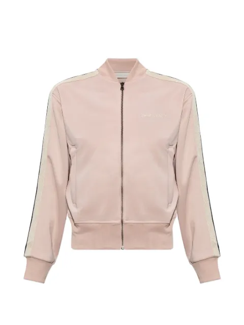 Palm Angels logo-embroidered zip-up-sweatshirt