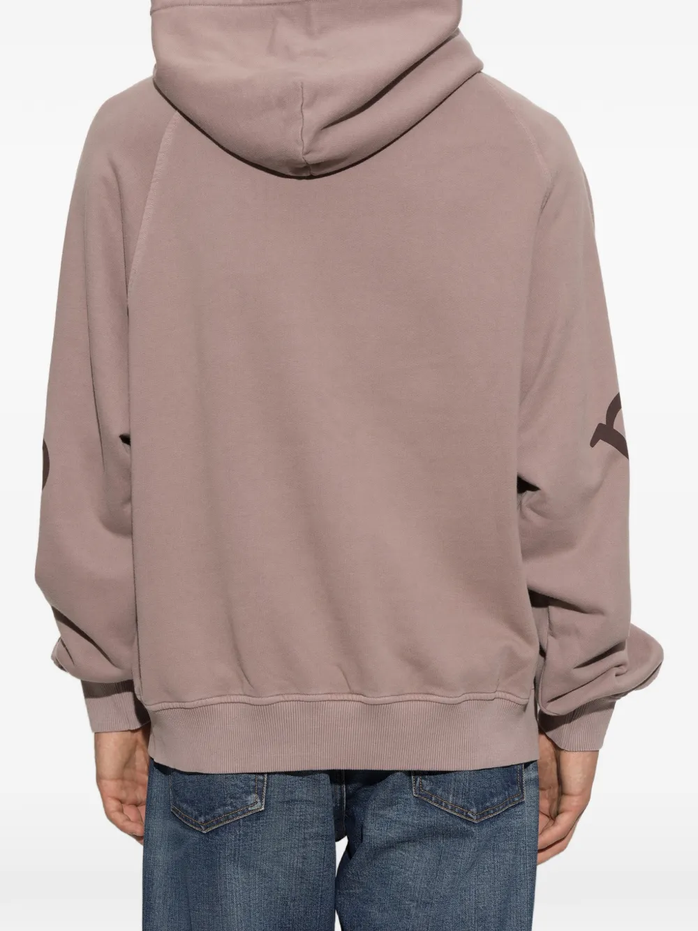 Palm Angels Devil Herald hoodie met grafische print Roze