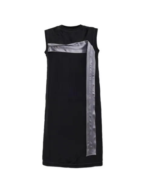 Marni contrast-trim sleeveless midi dress
