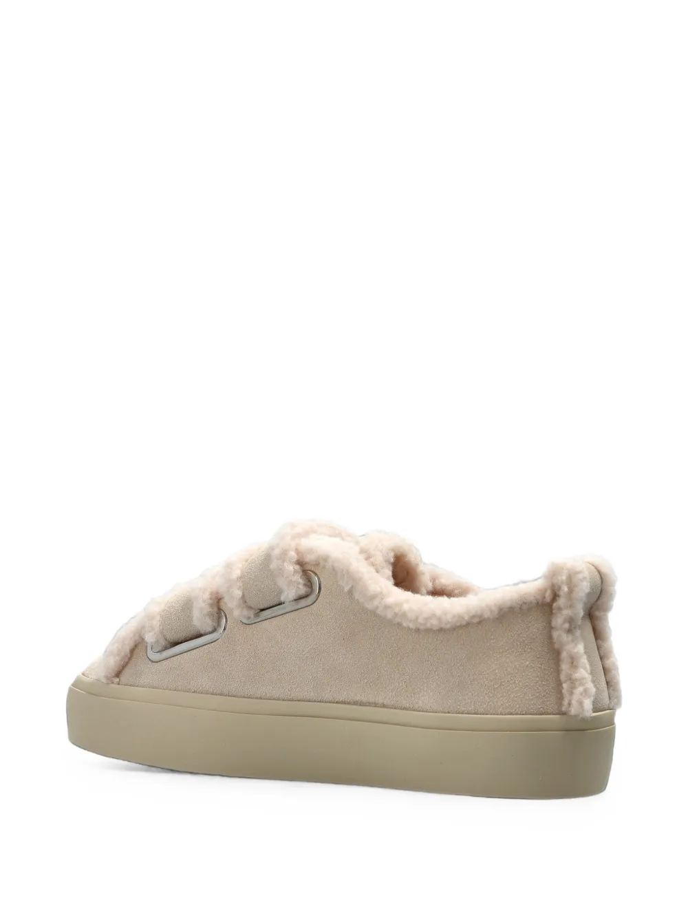 Inuikii Shearlin Low touch-strap sneakers Beige