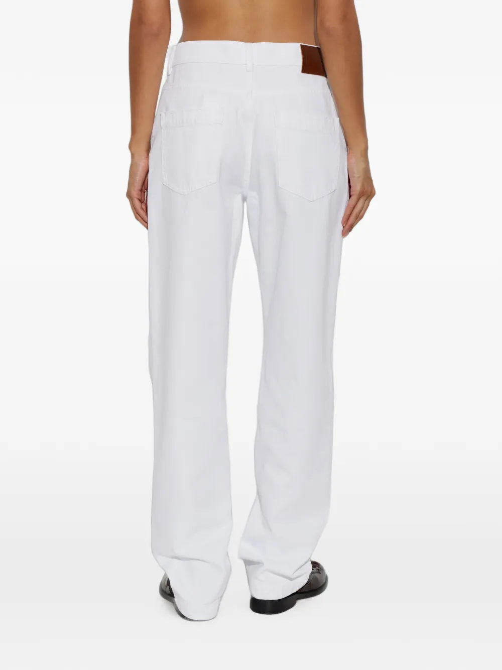 Marni straight-leg jeans Wit