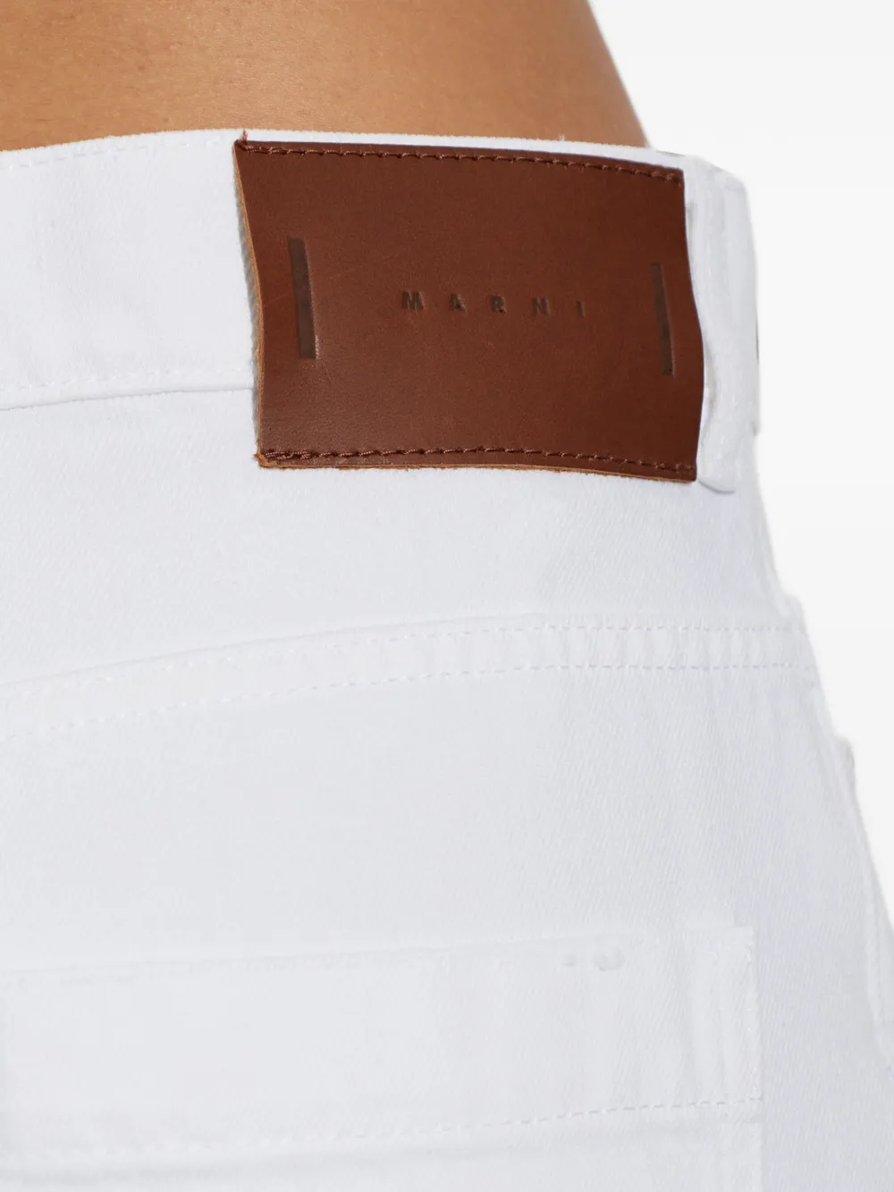 Marni straight-leg jeans Wit