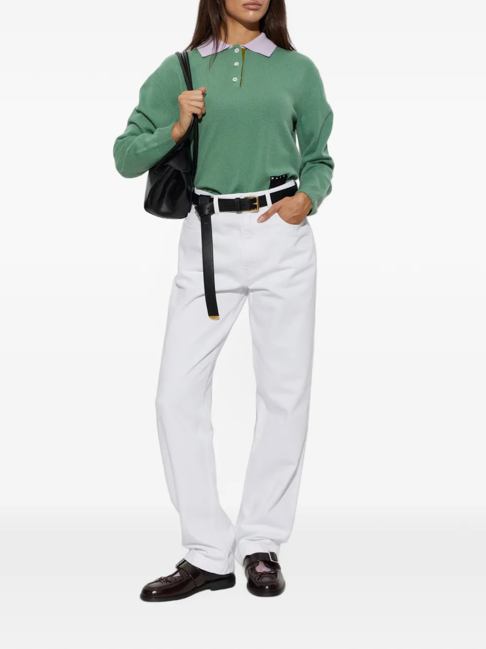 Marni straight-leg jeans Wit