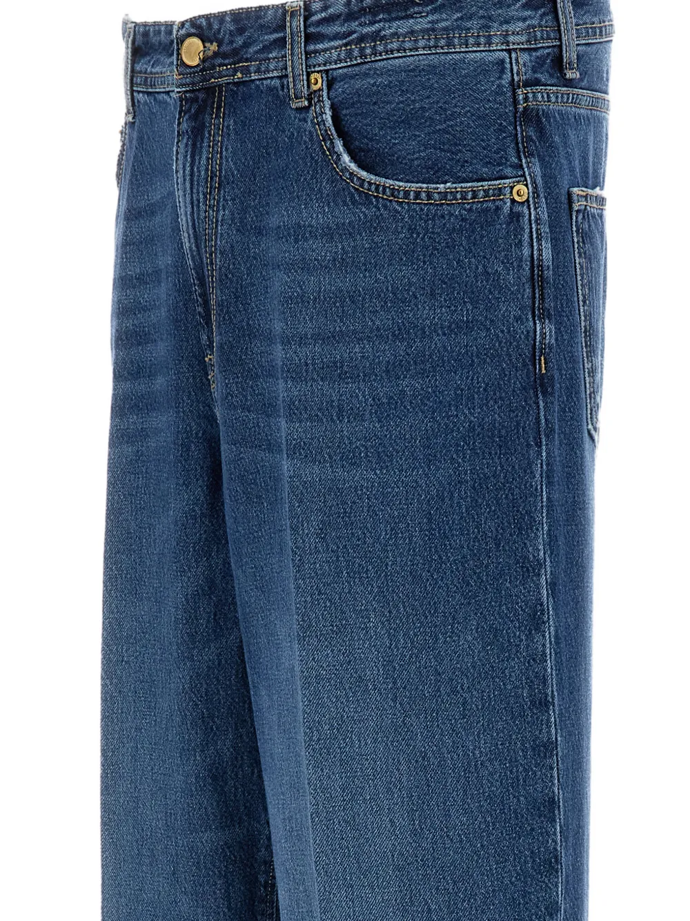 Briglia 1949 Straight jeans met vervaagd effect Blauw