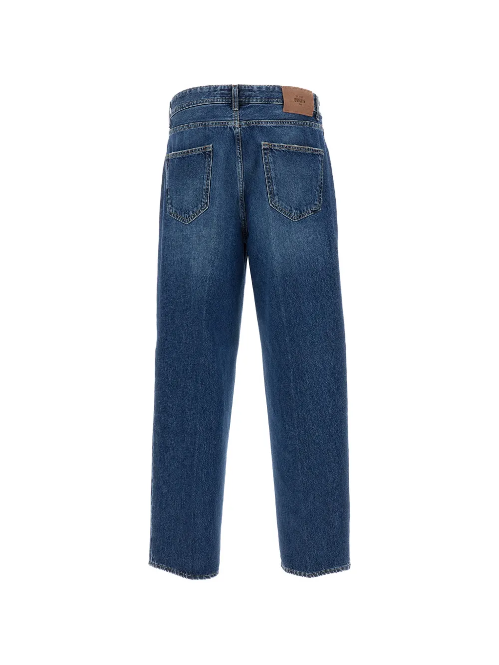 Briglia 1949 Straight jeans met vervaagd effect Blauw