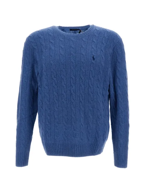 Polo Ralph Lauren cable-knit wool-cashmere sweater