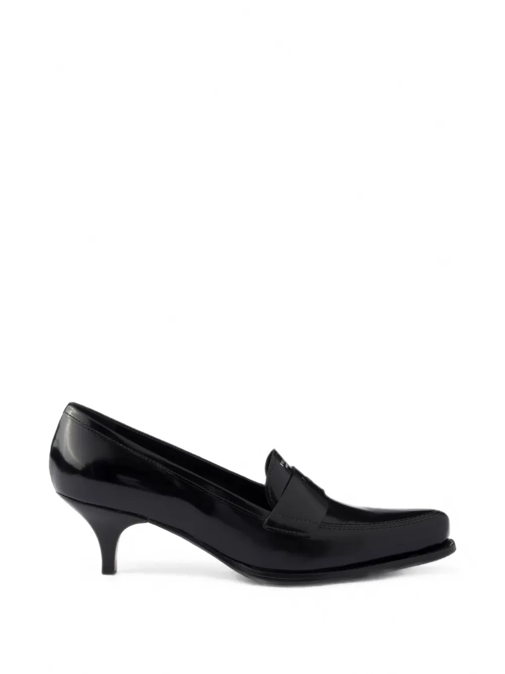 Prada Brushed leather loafers - Nero