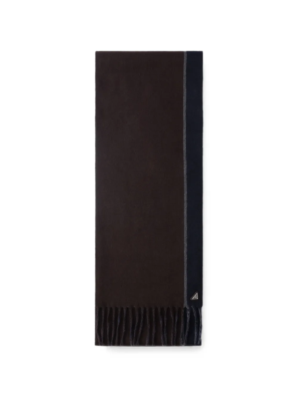 Prada cashmere and wool scarf - Marrone