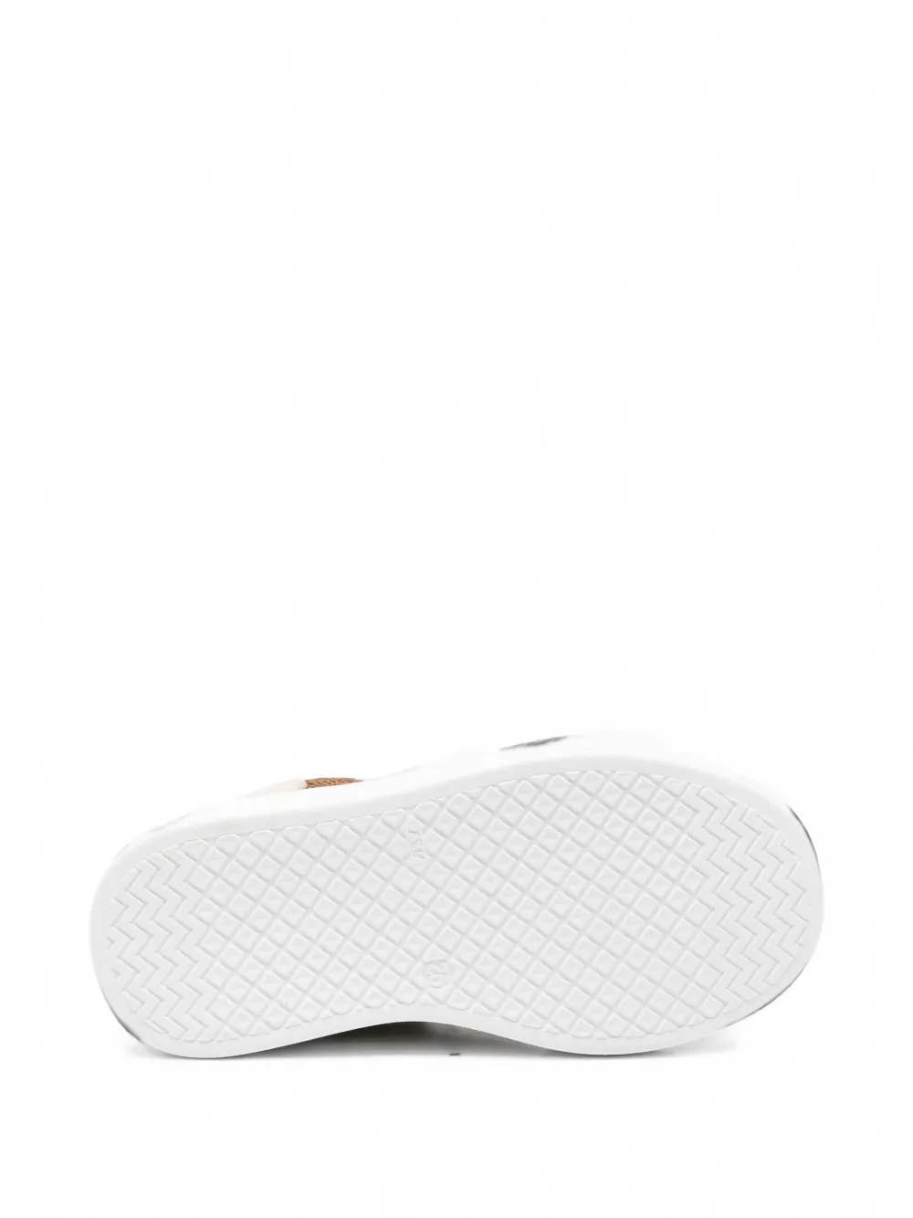 Elisabetta Franchi Kids sequin-embellished high-top sneakers Goud