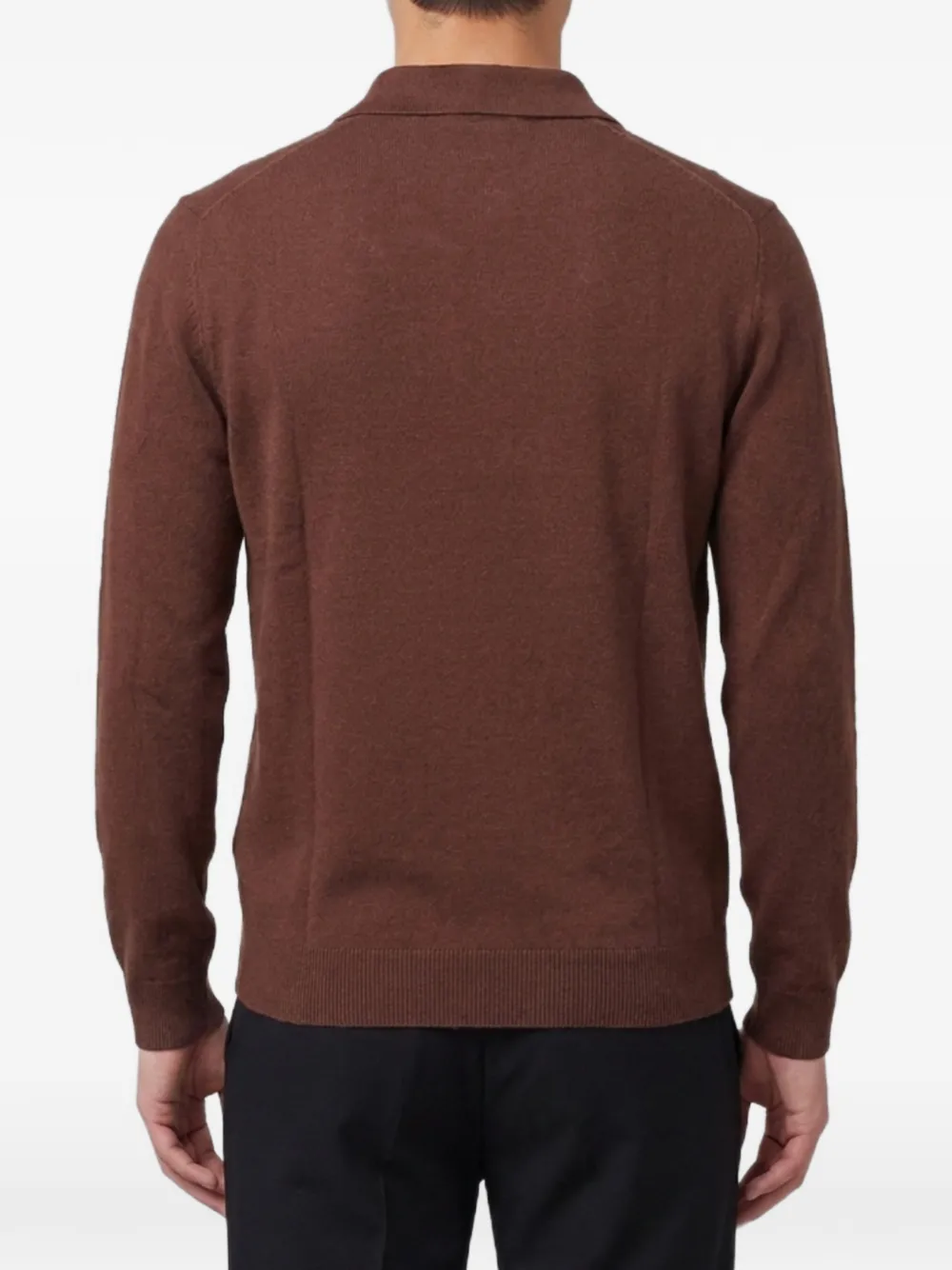 The Row Ripley Polo in Brown, view 3