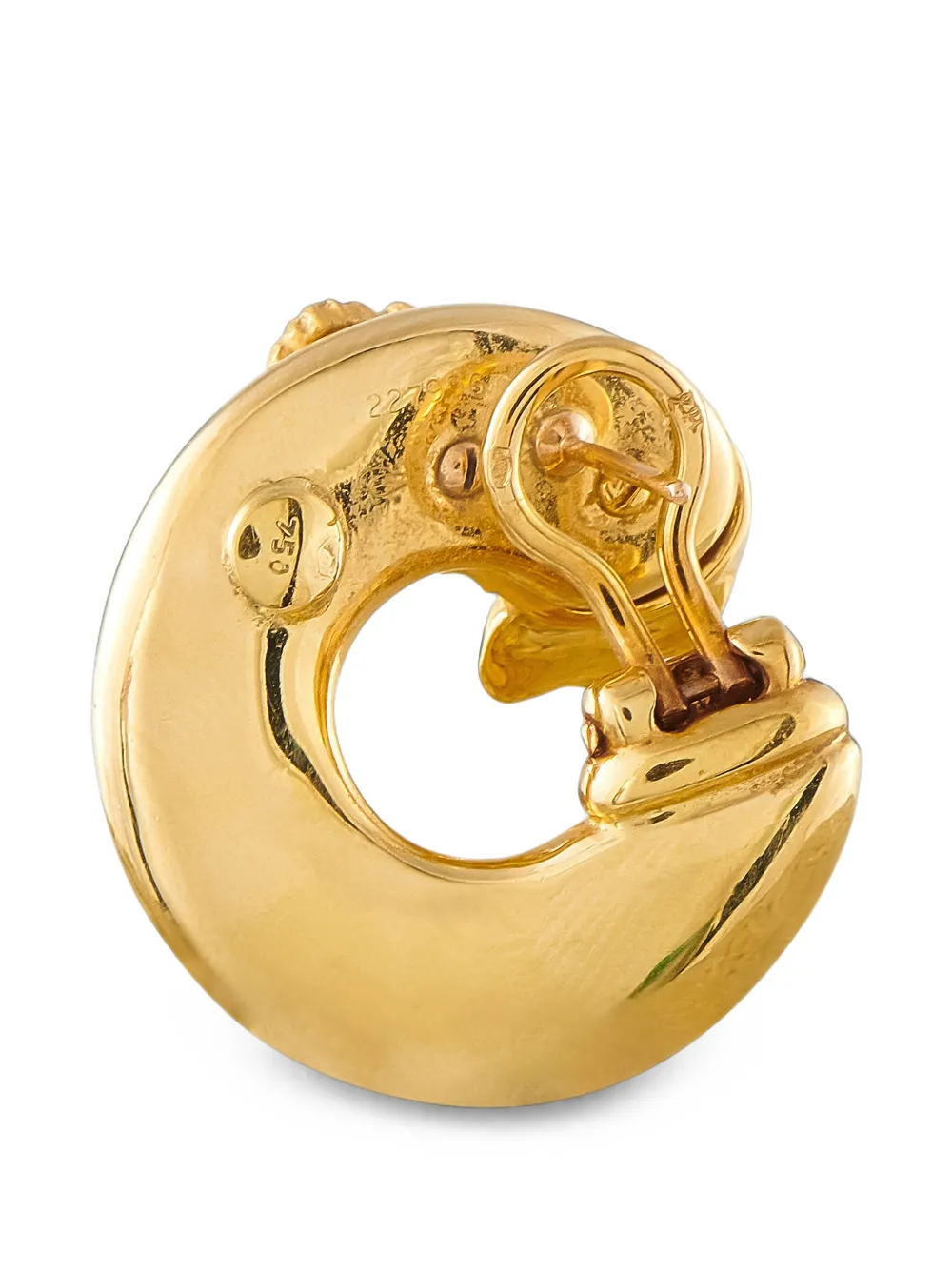 Carrera Y Carrera Orecchini a cerchio con diamanti - Oro