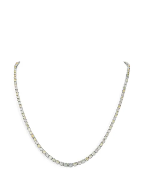 LB Exclusive diamond tennis necklace