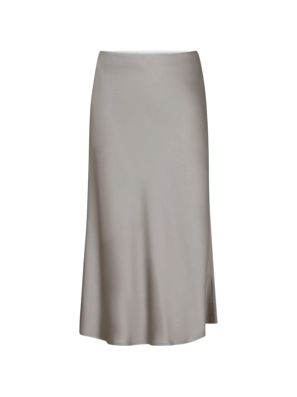 Drykorn satin-finish high-waisted skirt - Grau
