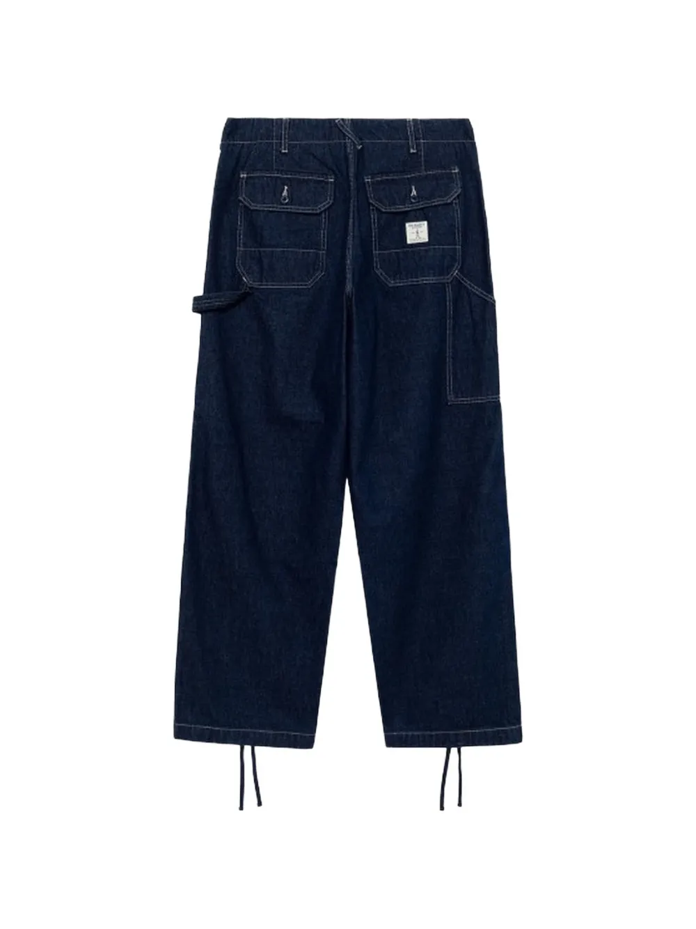 Roy Rogers Cargo jeans met contrasterende stiksels Blauw