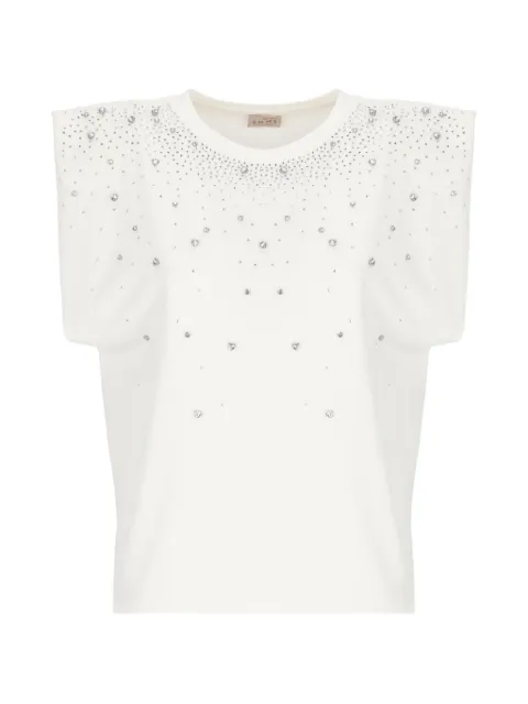 EMME camiseta sin mangas con apliques de strass