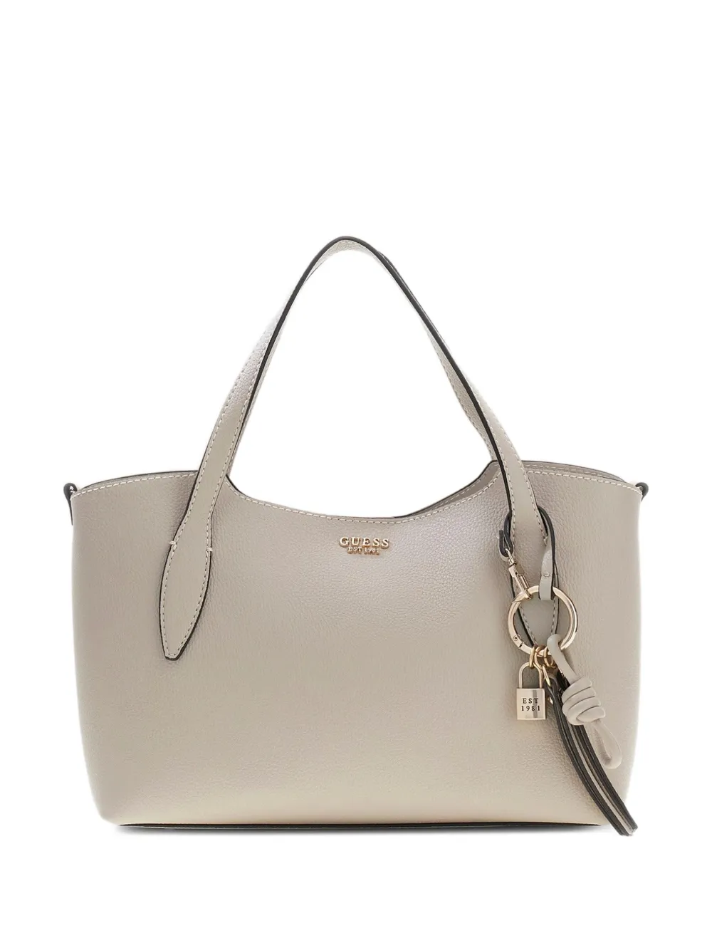 GUESS USA Melody Tote Bag mit gekörnter Struktur - Nude