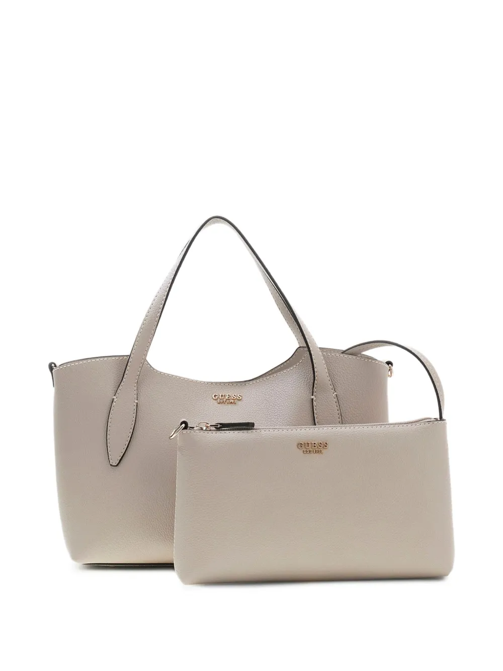 GUESS USA Melody shopper met textuur Beige