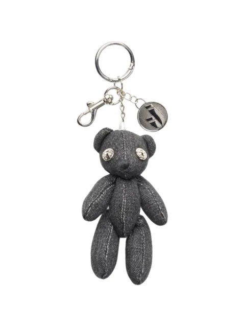 Iceberg teddy-bear denim bag charm