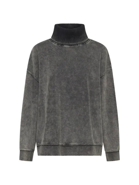 One Teaspoon roll-neck fleece sweater