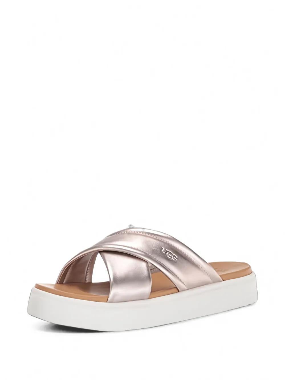 UGG Zayne metallic padded sandals - Rosa