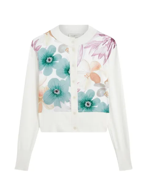 Ted Baker Varrla floral-print cardigan