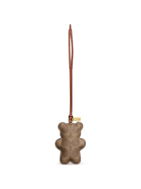 Coach Bear Puffy bag charm