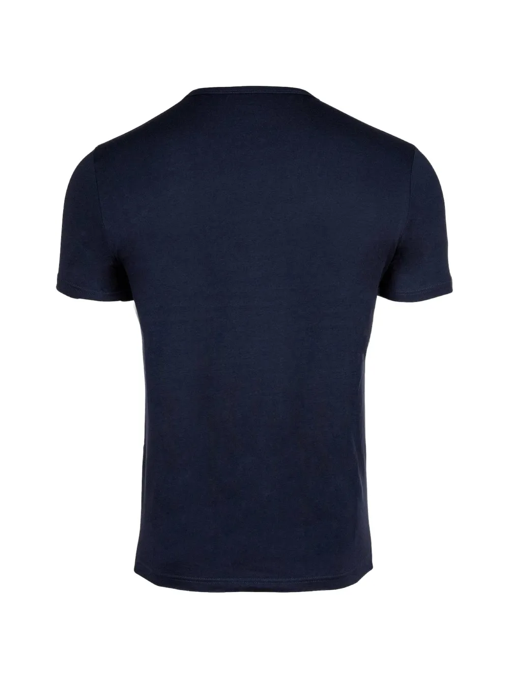 Emporio Armani Twee T-shirts met ronde hals en logo-print Wit