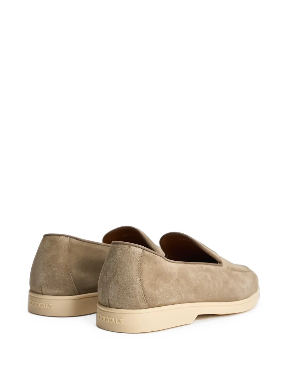 Doucal's suede loafers Beige