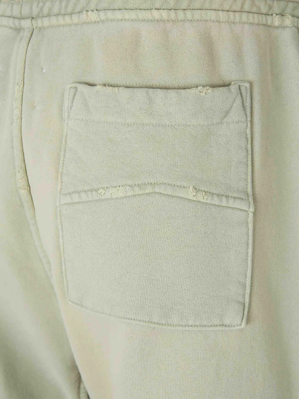 RHUDE Trainingsbroek met geborduurd logo en katoenen-effect Groen
