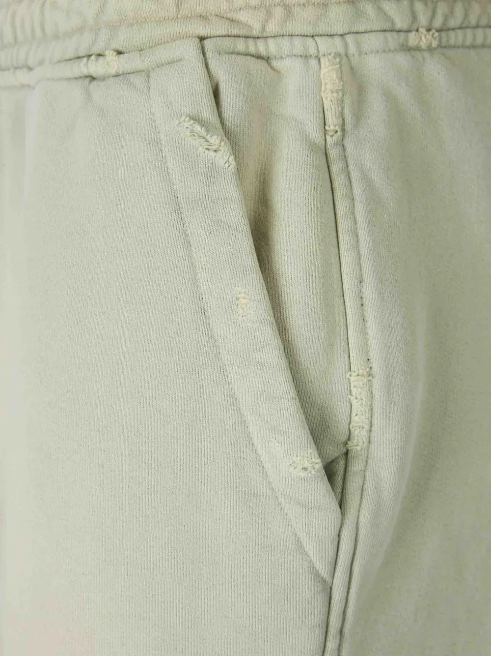 RHUDE Trainingsbroek met geborduurd logo en katoenen-effect Groen