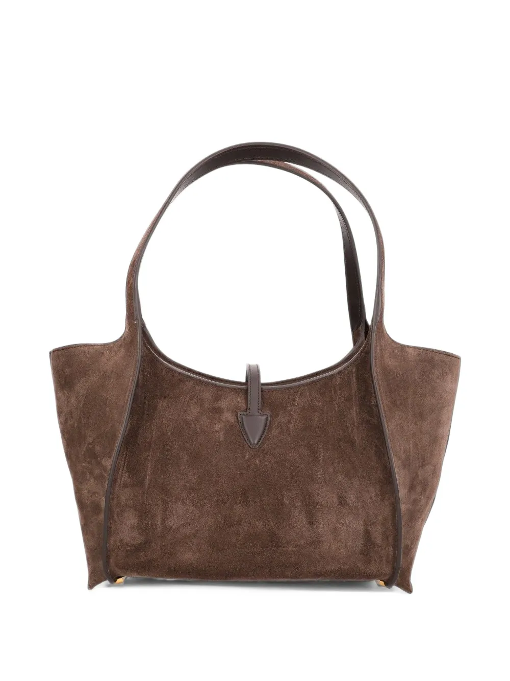 Tod's T Timeless suède shopper Bruin