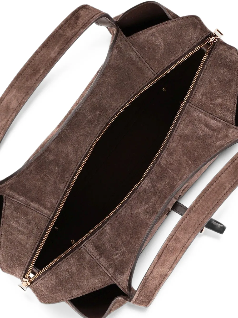 Tod's T Timeless suède shopper Bruin