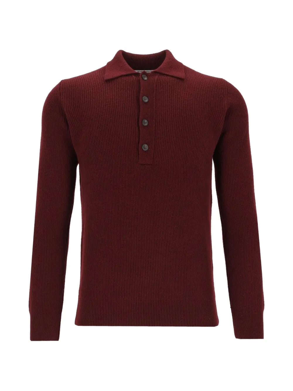 Al Duca D’Aosta 1902 ribbed-knit polo shirt