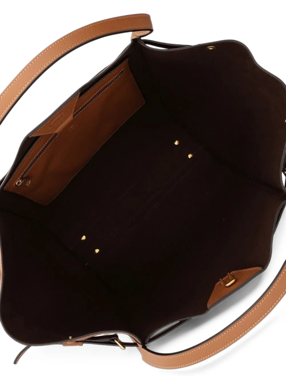 Tod's T Timeless leren shopper Bruin