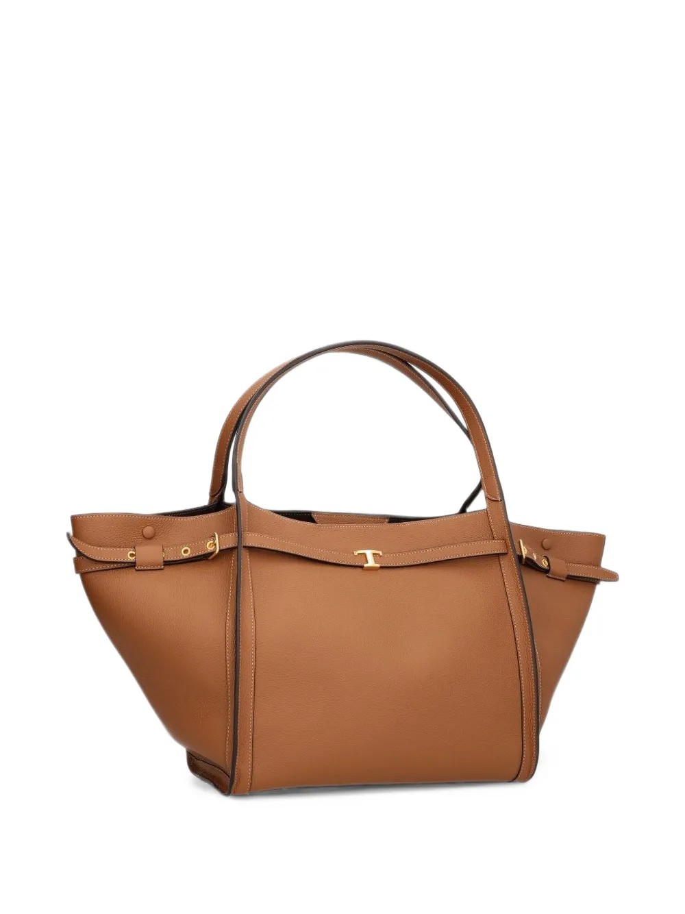 Tod's T Timeless leren shopper Bruin