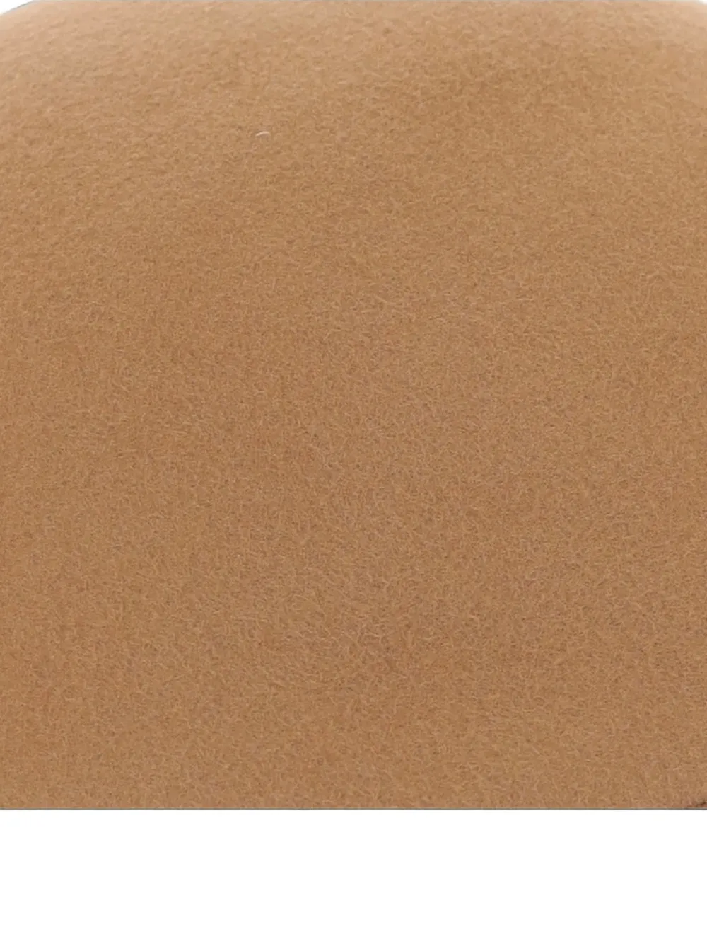 ALEXIA ÁLVAREZ DE TOLEDO Waterdichte wollen vilten hoed Beige