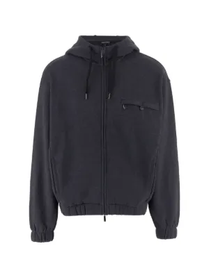 AMIRI ジップ パーカー | ブラック | FARFETCH JP