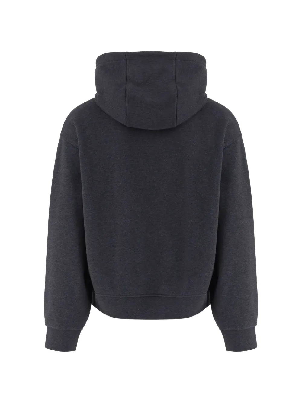 Emporio Armani Hoodie met geborduurd logo Grijs