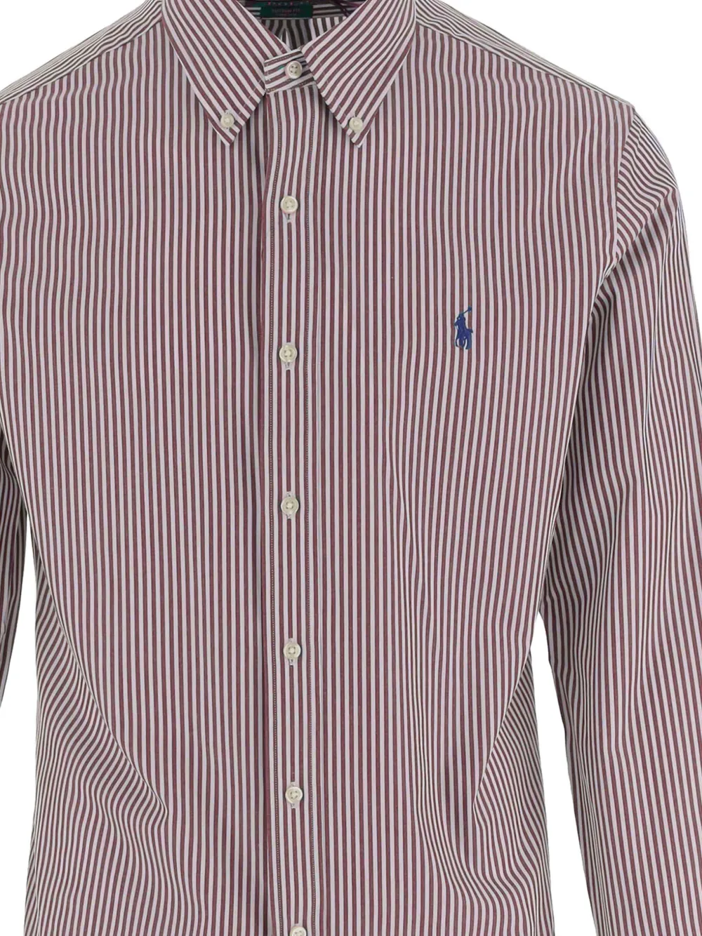 Polo Ralph Lauren Gestreept popeline overhemd Rood