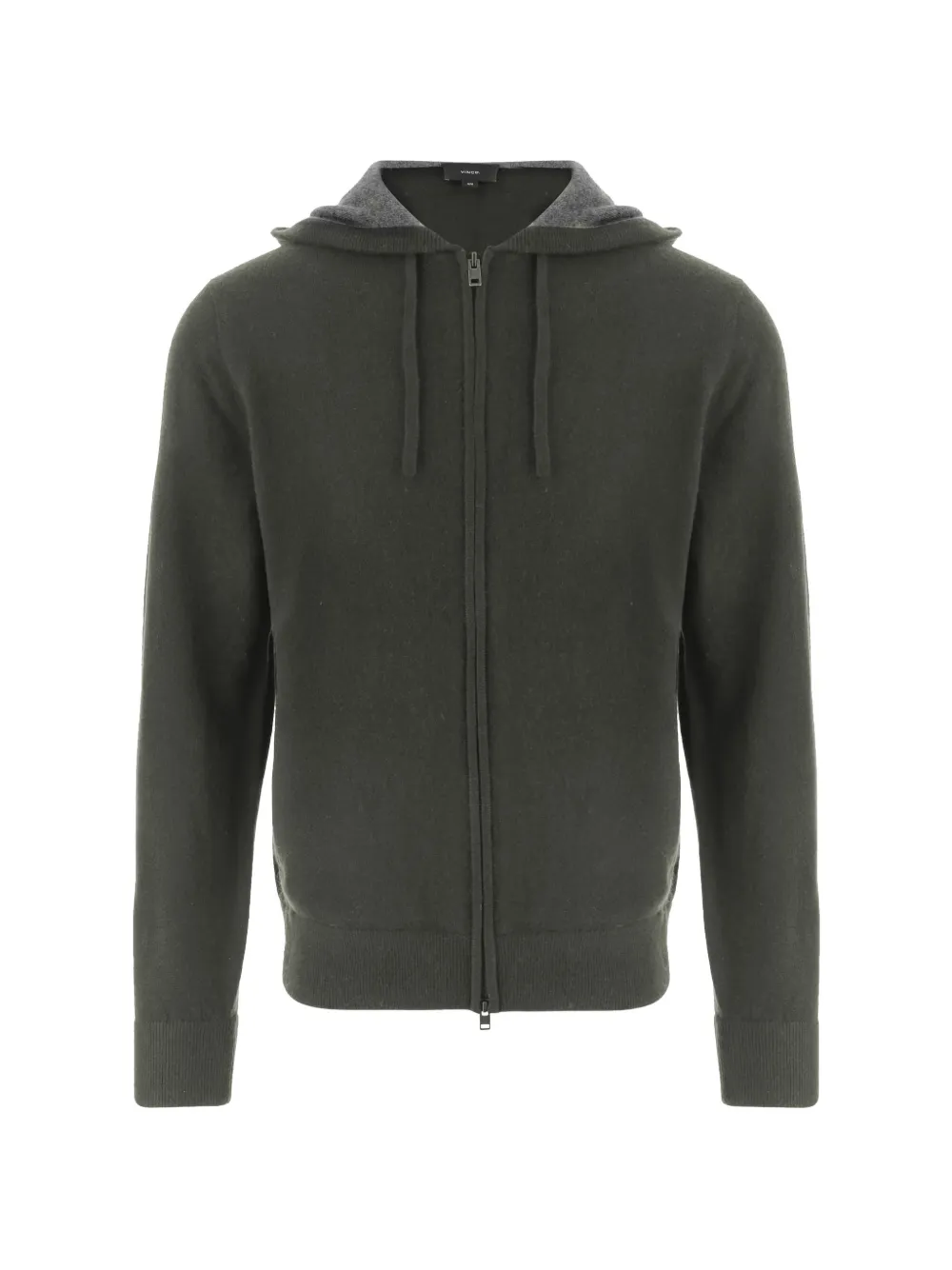 Vince zip-up cashmere hoodie
