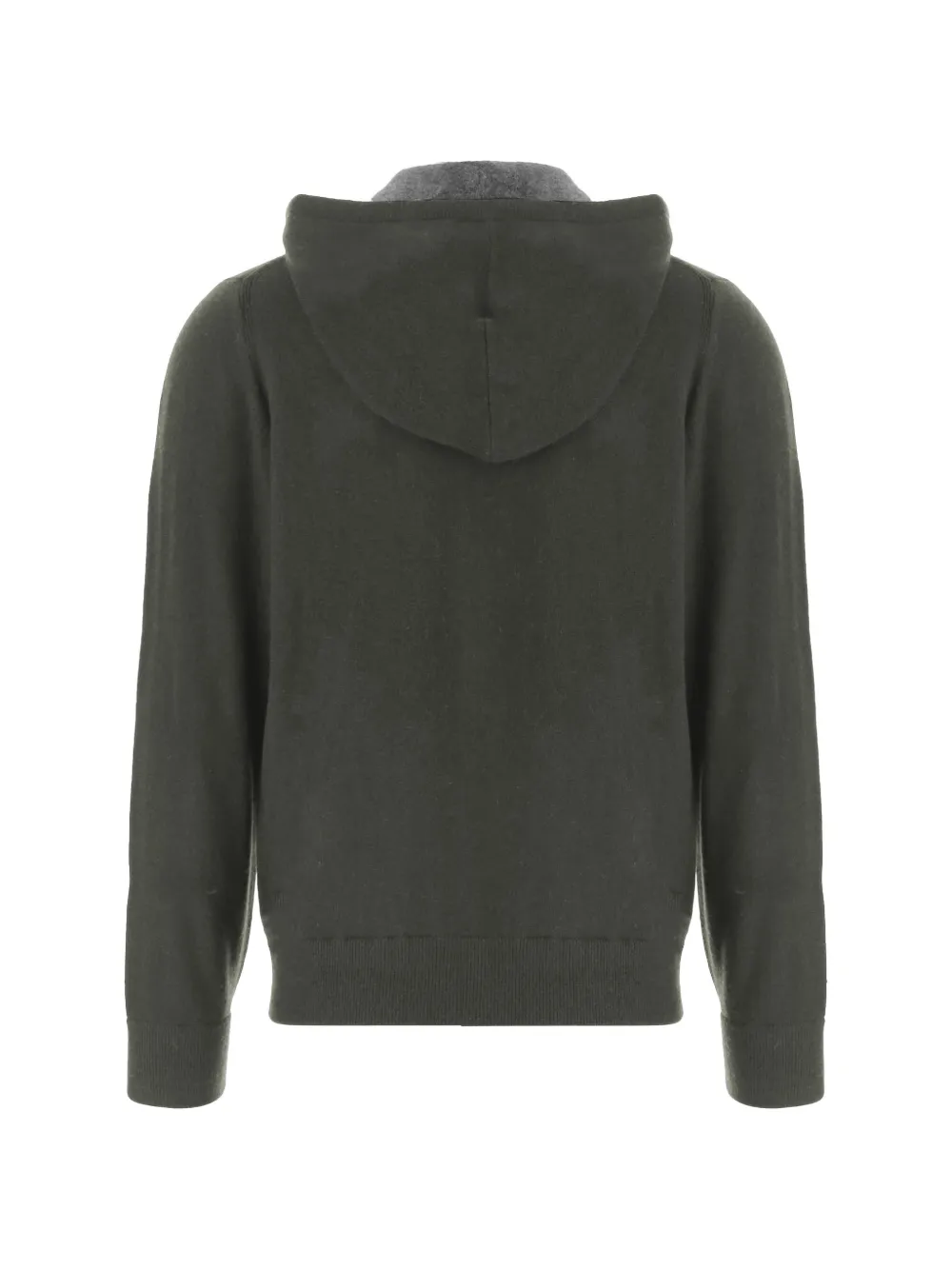 Vince Kasjmier hoodie met rits Groen