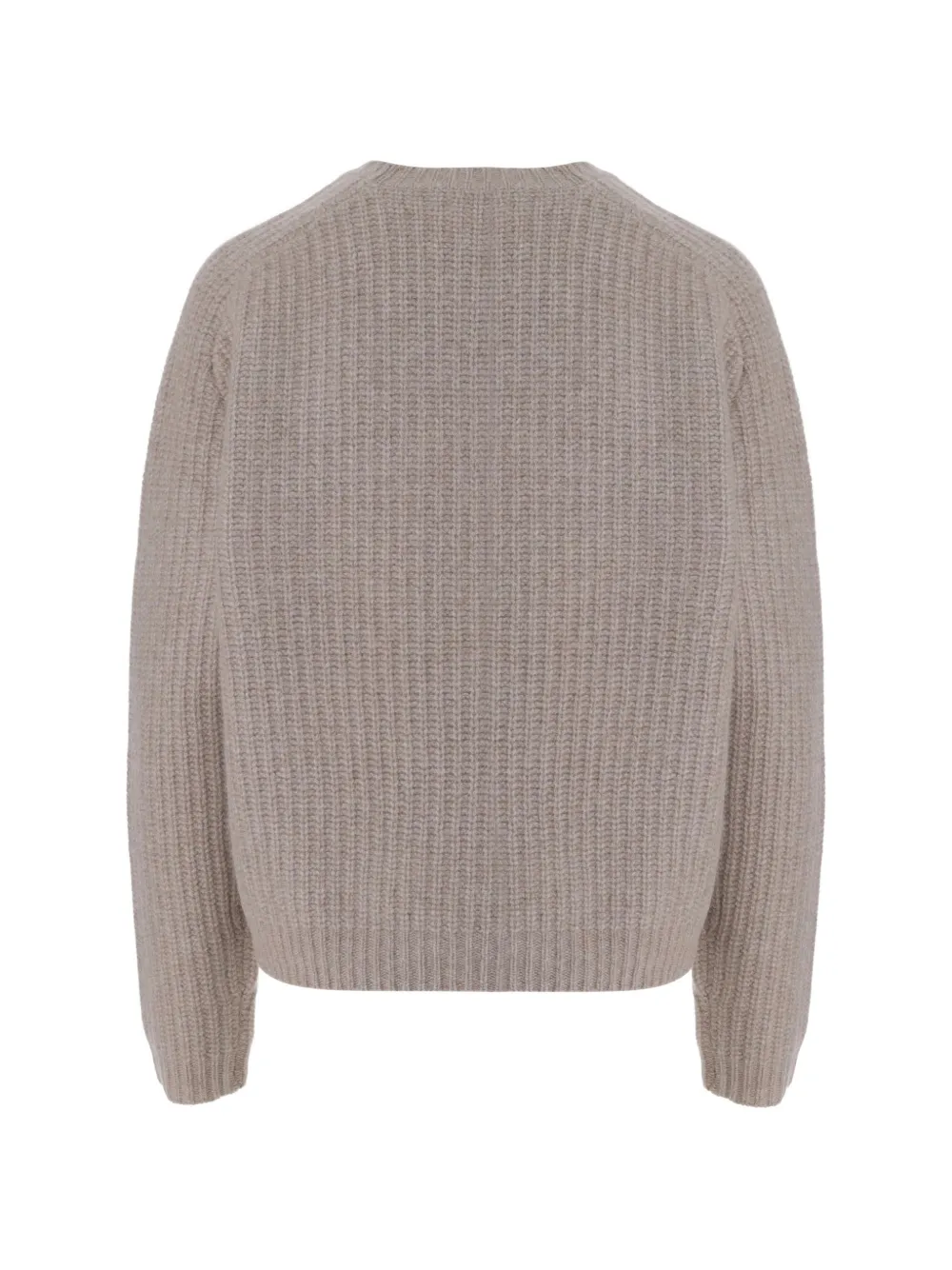 arch4 Crew-neck Ribbed Sweater in Neutrals, view 2