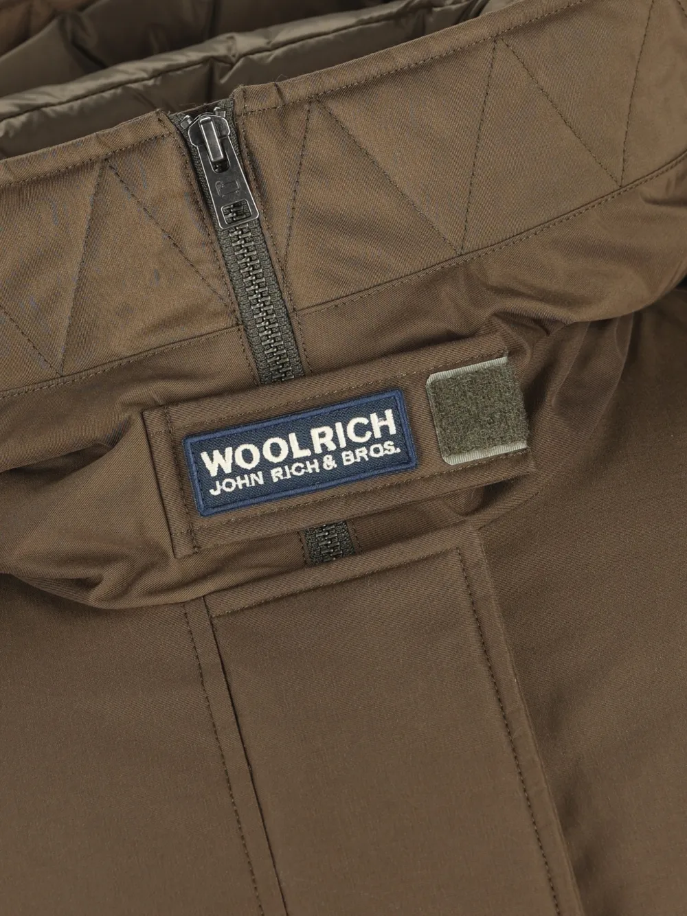 Woolrich Gewatteerde parka met capuchon Groen